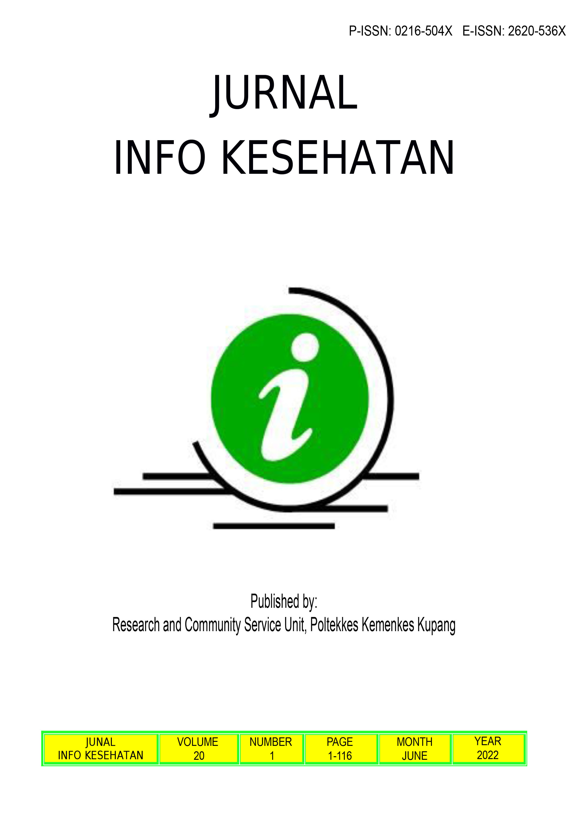 					View Vol. 20 No. 1 (2022): JURNAL INFO KESEHATAN
				