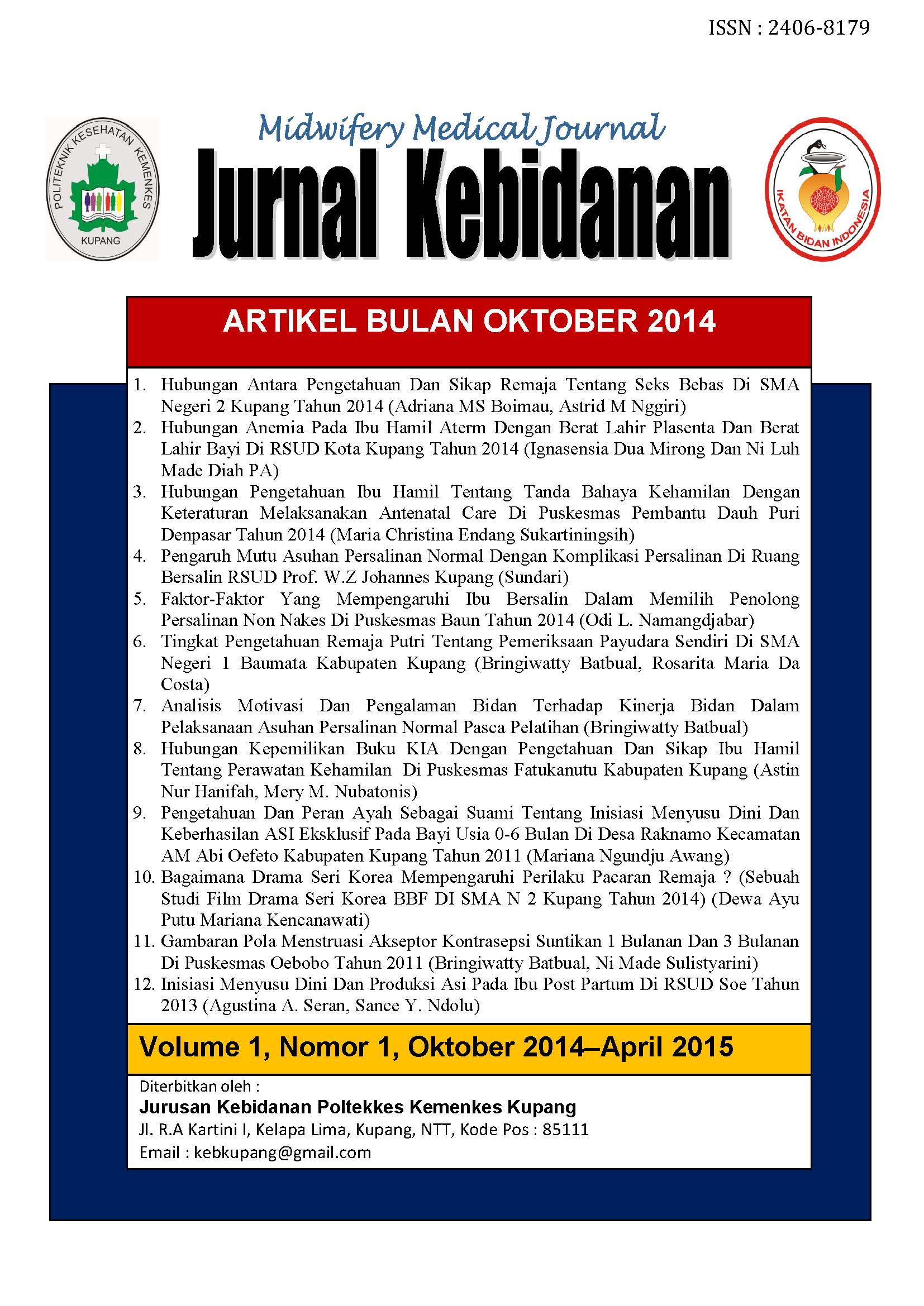 MIDWIFERY MEDICAL JOURNAL