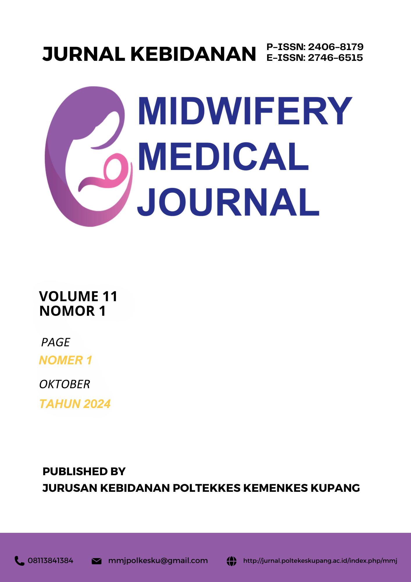 					View Vol. 11 No. 1 (2024): MIDWIFERY MEDICAL JOURNAL
				